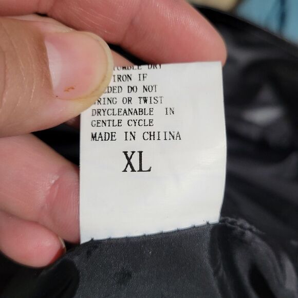 Women's faux leather jacket - Picture 2 of 10